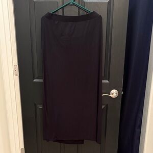Apt. 9 Black Maxi Skirt with Elastic Waistband